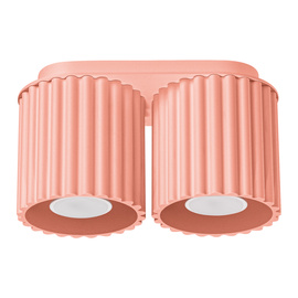 Lámpara de techo AURA 2 melocotón GU10