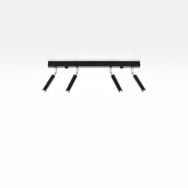 Lámpara de techo EYETECH 4 negra