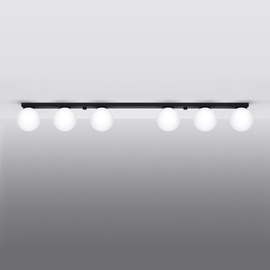 Lámpara de techo YOLI 6 negra