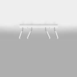 Lámpara de techo EYETECH 4 blanca