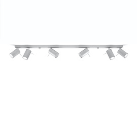 Lámpara de techo RING 6L gris