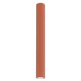 Lámpara de techo KARBON 60 rojo ocre
