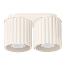 Lámpara de techo AURA 2 beige GU10