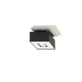 Lámpara de techo MONO 1 negra