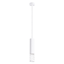 Lámpara colgante LAMI 1 blanca