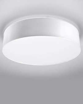 Plafón ARENA 55 BLANCO + 4 bombillas LED E27 3000K Cálido 7,5W 620lm