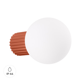 Aplique HALO rojo ocra IP44