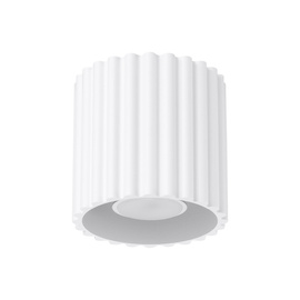 Plafón AURA 1 blanco GU10