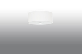 Plafond SKALA 30 blanco + 3x Bombilla LED E27 3000K Cálida 7,5W 620lm