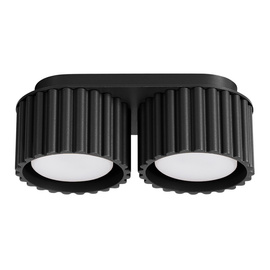 Lámpara de techo AURA 2 negra Gx53
