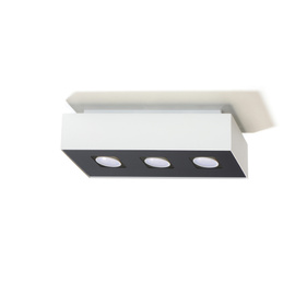 Plafón MONO 3 blanco