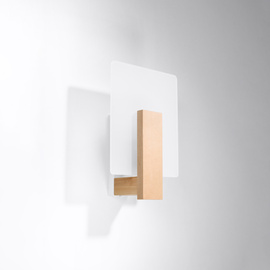 Aplique LAPPO madera natural