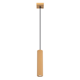 Lámpara colgante KARBON 1 oro