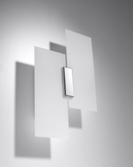 Aplique FABIANO + 2x bombilla LED E27 3000K Cálida 7,5W 620lm