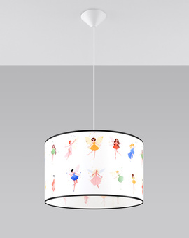 Lámpara colgante Fairy 40 + 1x bombilla LED E27 4000K Fría 7,5W 650lm