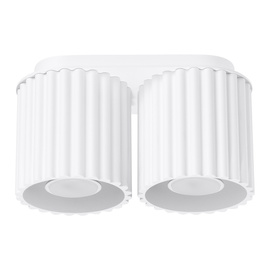 Plafón AURA 2 blanco GU10