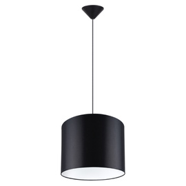 Lámpara colgante NOVA 30 negra + 1x bombilla LED E27 3000K Cálida 7,5W 620lm