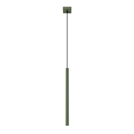 Lámpara colgante PASTELO 1 verde oliva