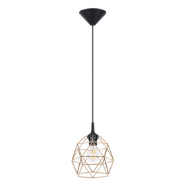 Lámpara colgante TRIOM 20 oro