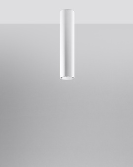 Plafond LAGOS 40 blanco + 1x bombilla LED GU-10 4000K Fría 7W 630lm
