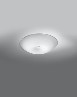 Plafond FUSION 430 + 4x Bombilla LED E27 3000K Cálida 7,5W 620lm