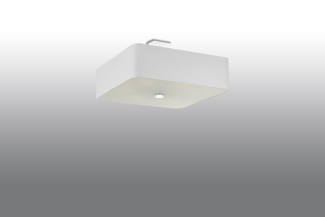 Plafond LOKKO 45 blanco + 5x bombilla LED E27 4000K Fría 7,5W 650lm