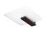 Plafond LAPPO wenge + 2x bombilla LED E27 3000K Cálida 7,5W 620lm