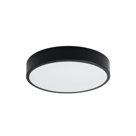 Plafón ONYX 40 negro LED 3000K