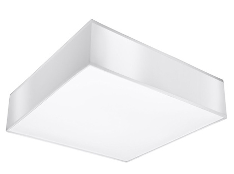 Plafón HORUS 35 BLANCO + 2x bombilla LED E27 3000K Cálida 7,5W 620lm