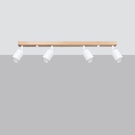 Plafón VERDO 4 blanco