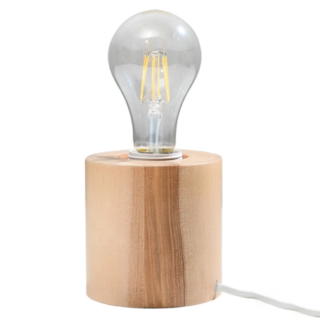 Lámpara de mesa SALGADO madera