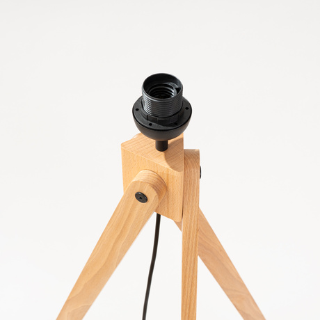 Lámpara de pie NATT blanca