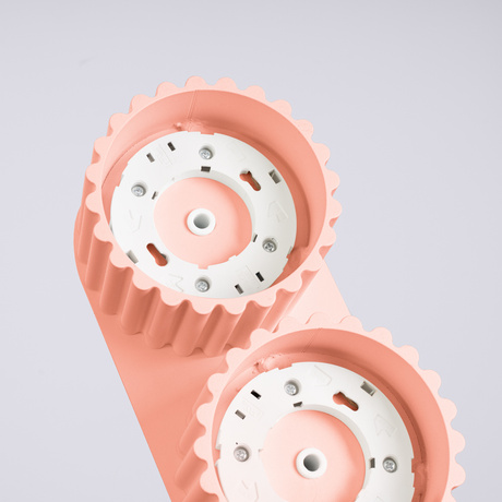 Lámpara de techo AURA 2 melocotón Gx53