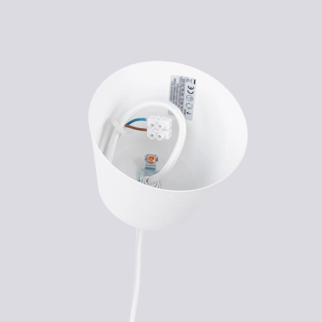 Lámpara colgante BILO biała