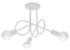 Lámpara de araña SUPEŁ 3 blanco + 3x bombilla LED E27 3000K Cálido 7,5W 620lm