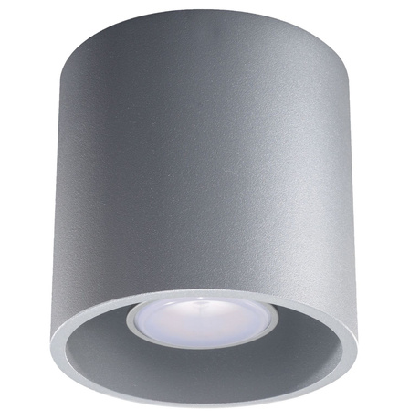 Plafond ORBIS 1 gris + 1x bombilla LED GU-10 4000K Fría 7W 630lm