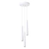 Lámpara colgante PRYSM 3P blanca