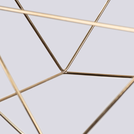 Lámpara colgante TRIOM 30 oro