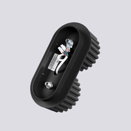 Lámpara de techo AURA 2 negra Gx53