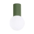 Lámpara de techo HALO verde oliva IP44