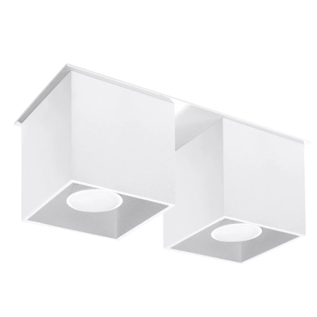 Plafón QUAD 2 blanco