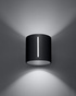 Aplique INEZ negro + 1x bombilla LED G9 4000K Fría 4,5W 530lm