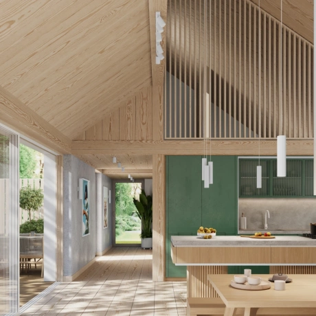 Lámpara colgante KARBON 3P blanca