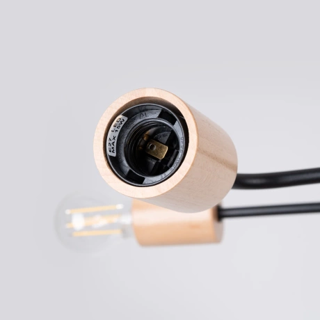 Lámpara TIMBO 6 negra