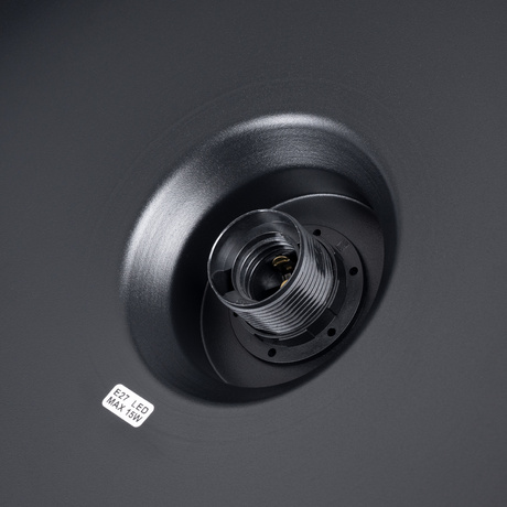 Lámpara colgante BILO negra