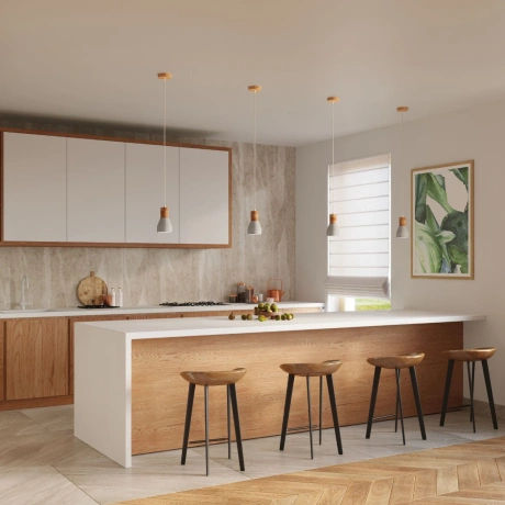 Lámpara colgante QUBIC gris