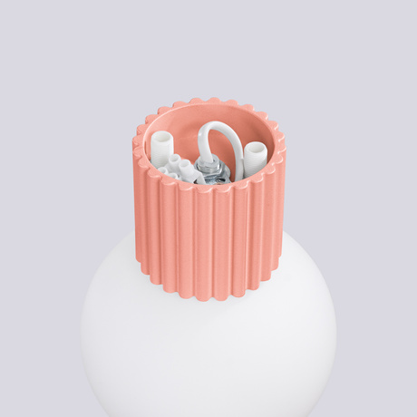 Aplique HALO melocotón IP44