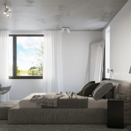 Plafón DIREZIONE 1 blanco