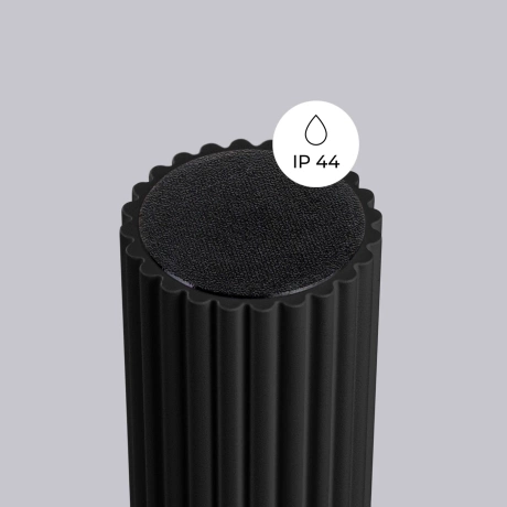 Lámpara de techo HALO negro IP44