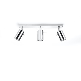 Lámpara de techo RING 3 cromo